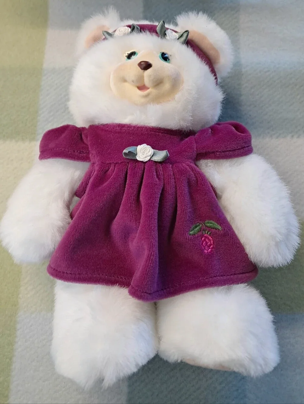 Fisher-Price Briarberry Maggieberry & Benberry Bears + Dining Room Set 1998